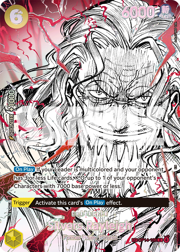 Silvers Rayleigh One Piece card