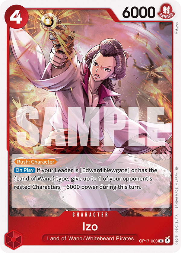 Izo One Piece card