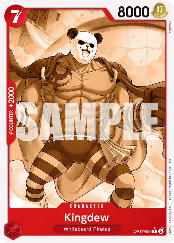 Kingdew One Piece card