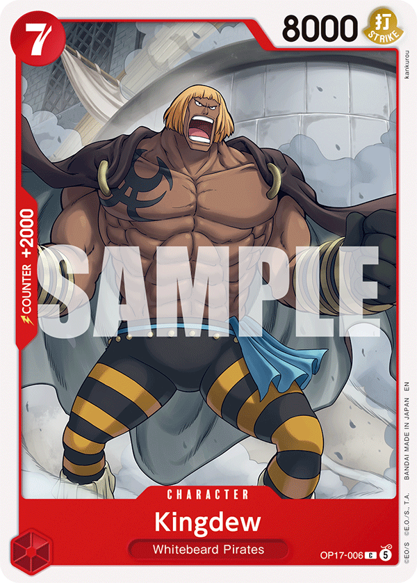 Kingdew One Piece card