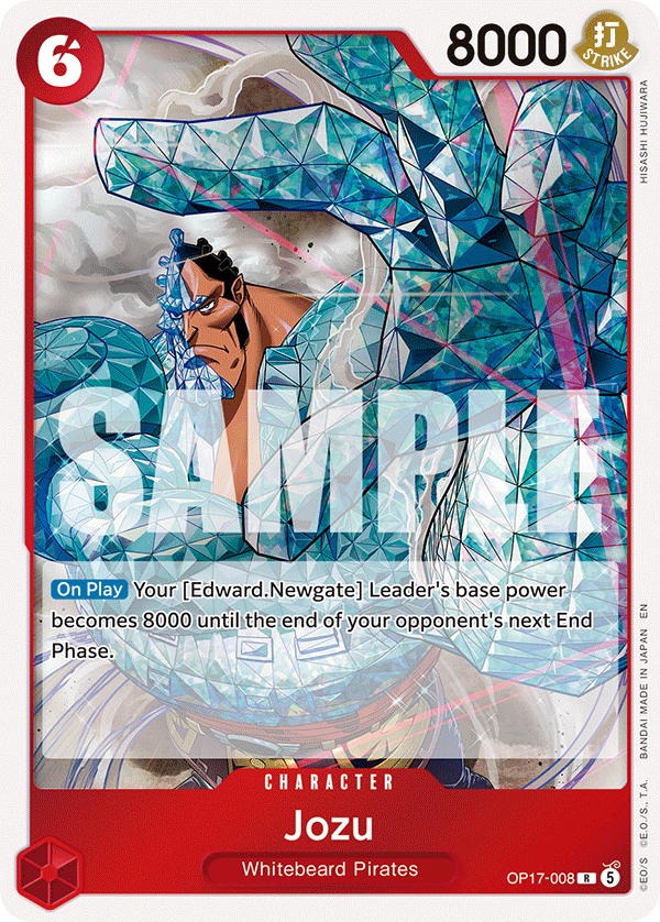 Jozu One Piece card
