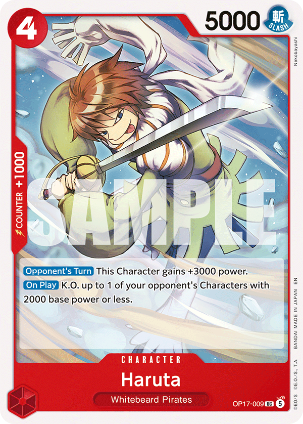 Haruta One Piece card