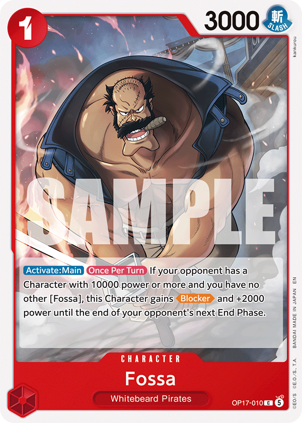 Fossa One Piece card