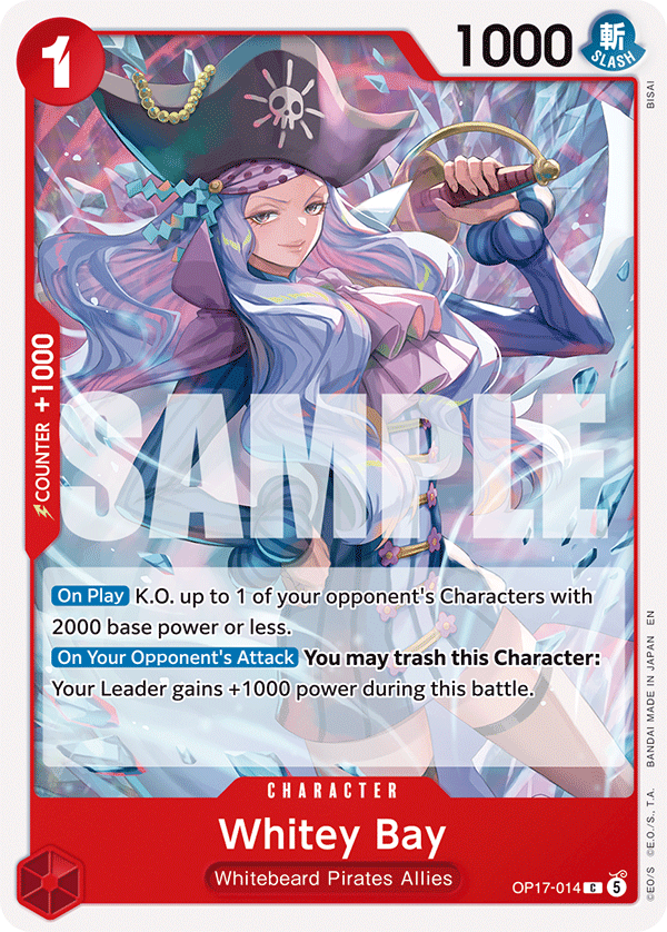 Whitey Bay One Piece card
