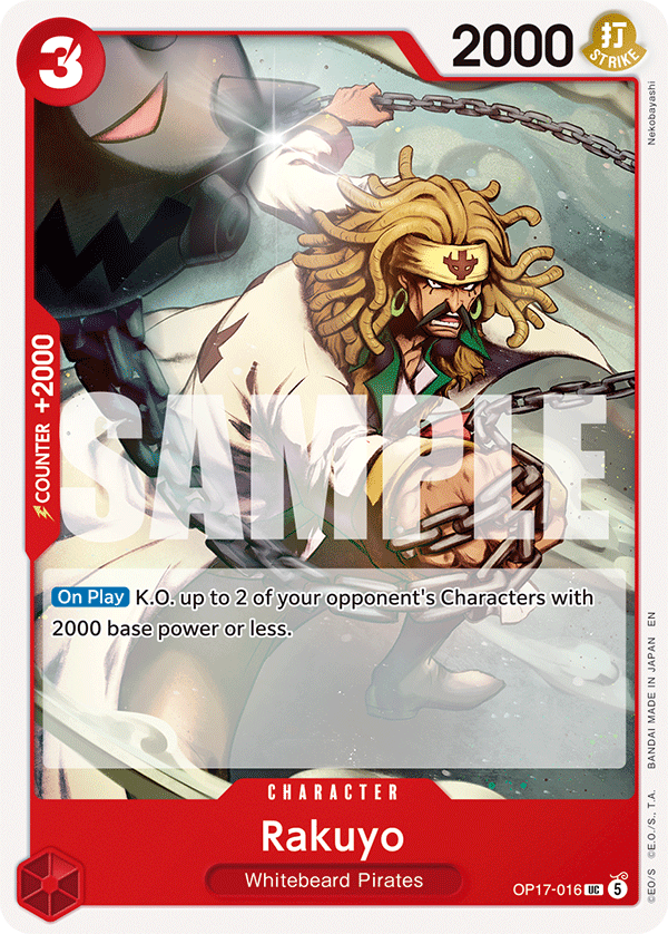 Rakuyo One Piece card
