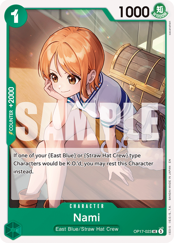 Nami One Piece card