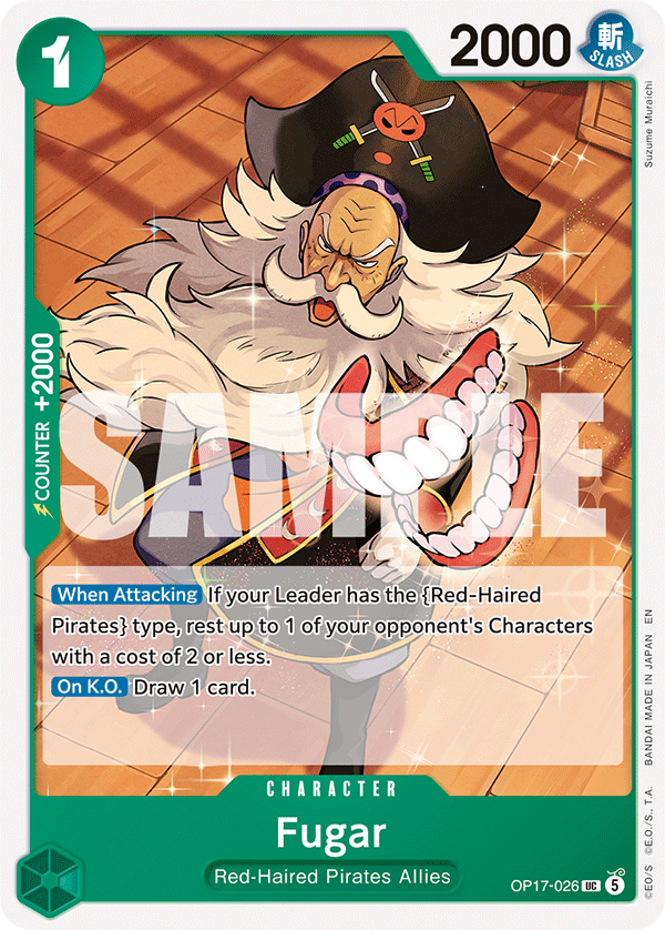 Fugar One Piece card