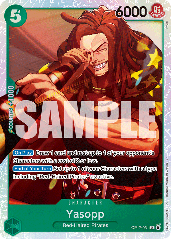 Yasopp One Piece card