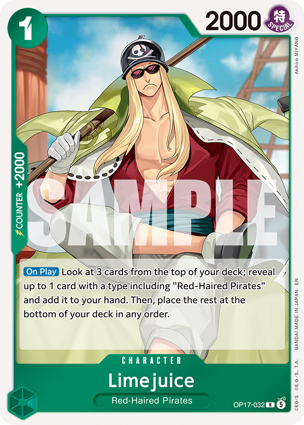 Limejuice One Piece card