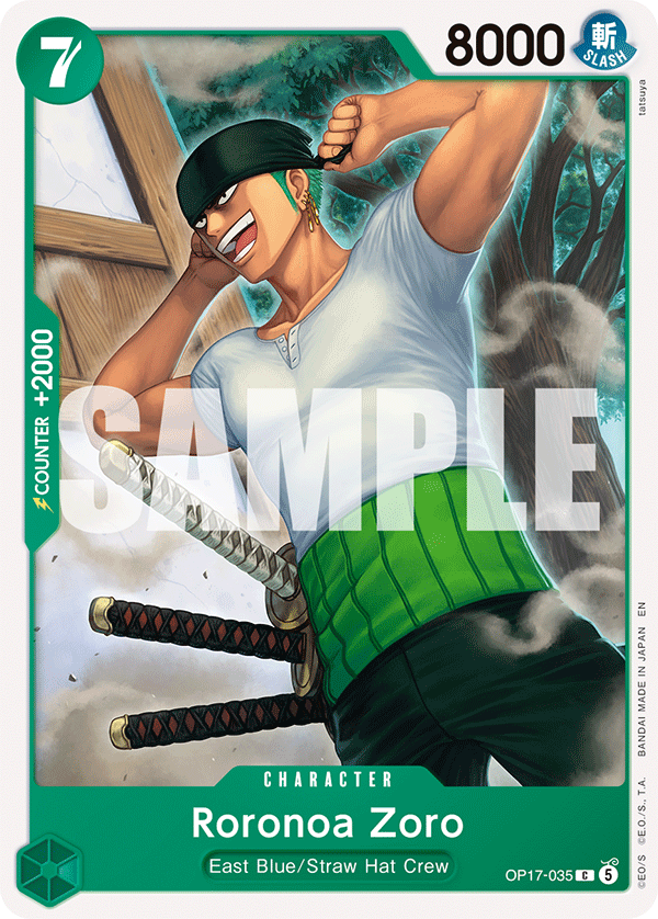 Roronoa Zoro One Piece card