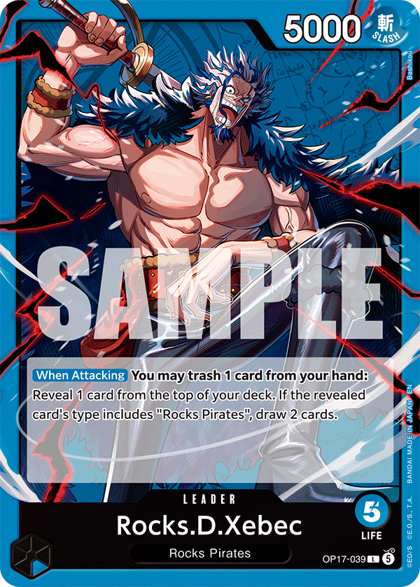 Rocks.D.Xebec One Piece card