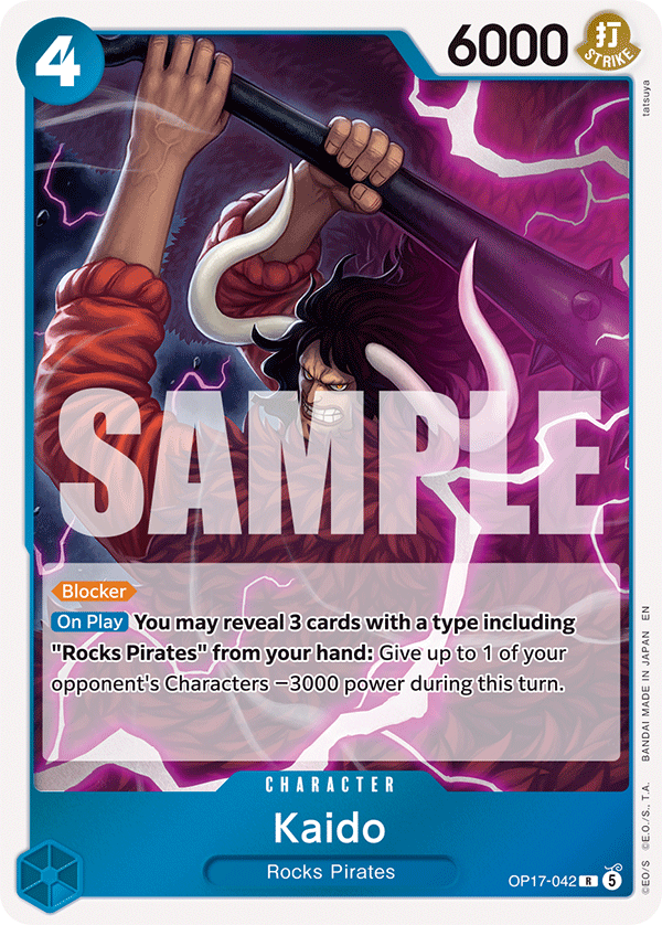 Kaido One Piece card