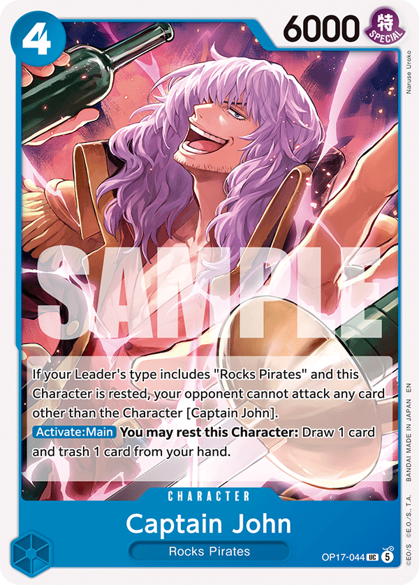 Captain John One Piece card