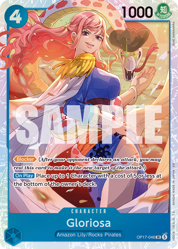Gloriosa One Piece card
