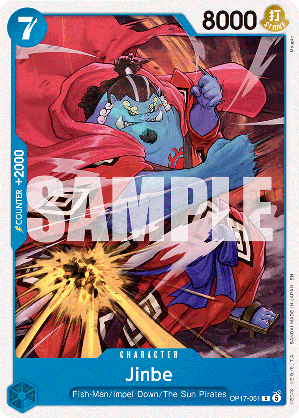 Jinbe One Piece card