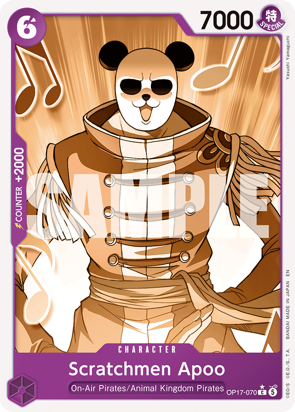 Scratchmen Apoo One Piece card