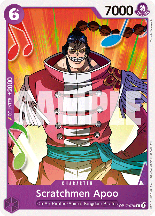 Scratchmen Apoo One Piece card