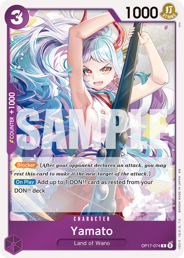 Yamato One Piece card