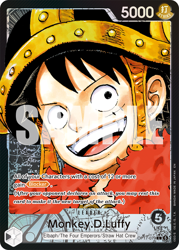 Monkey.D.Luffy One Piece card