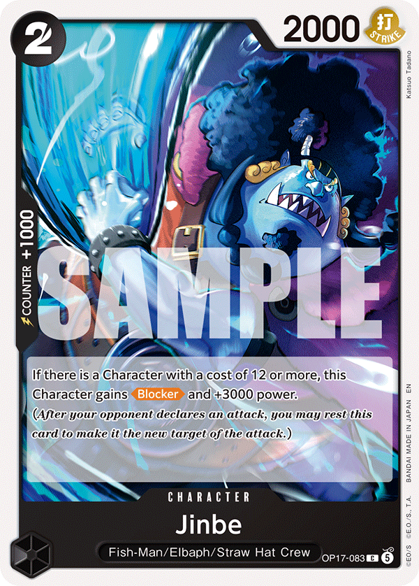 Jinbe One Piece card
