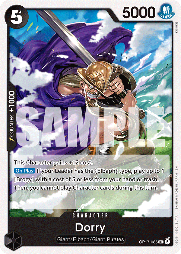 Dorry One Piece card