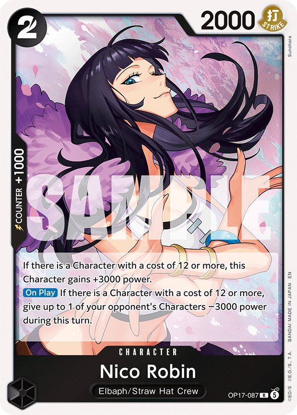 Nico Robin One Piece card