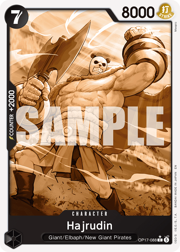 Hajrudin One Piece card