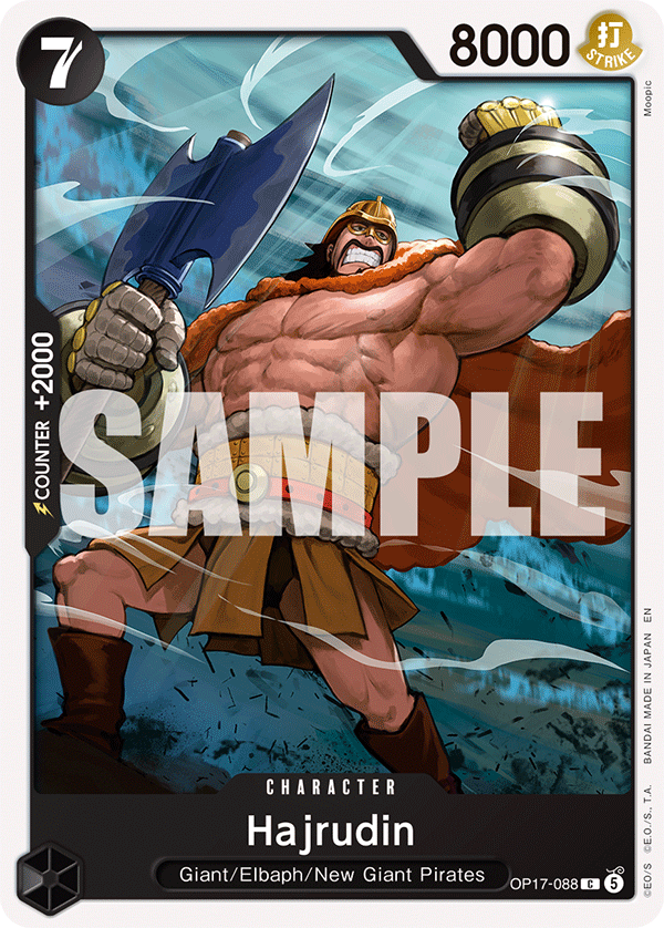 Hajrudin One Piece card