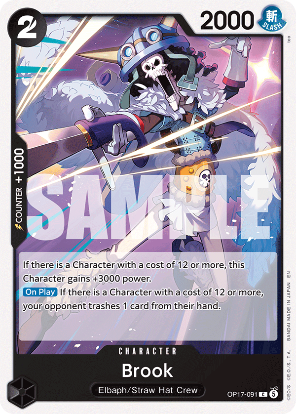 Brook One Piece card