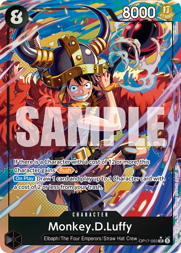 Monkey.D.Luffy One Piece card
