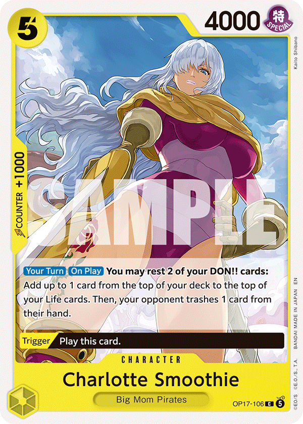 Charlotte Smoothie One Piece card