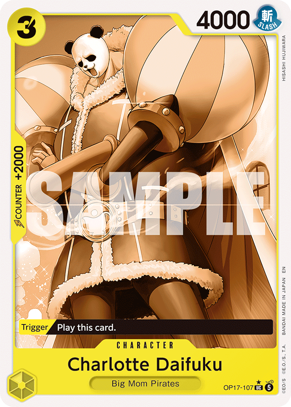 Charlotte Daifuku One Piece card