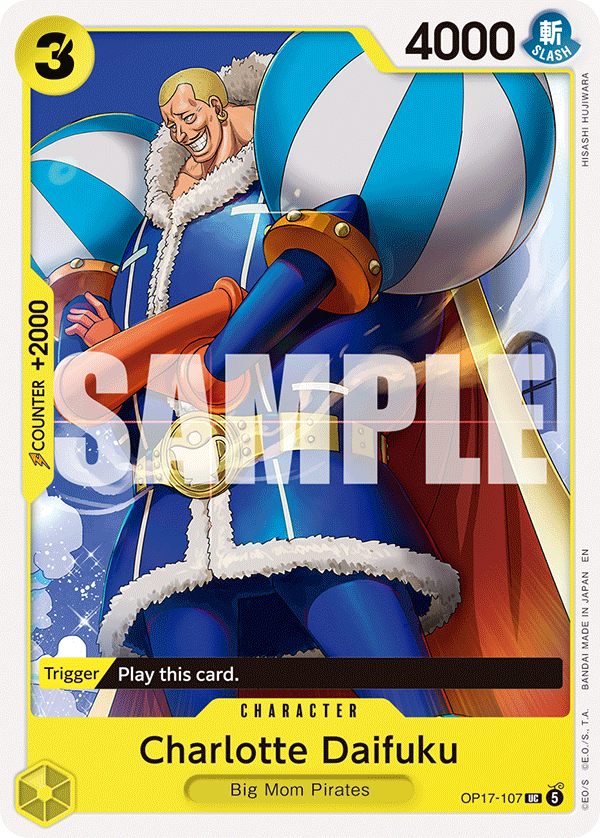 Charlotte Daifuku One Piece card