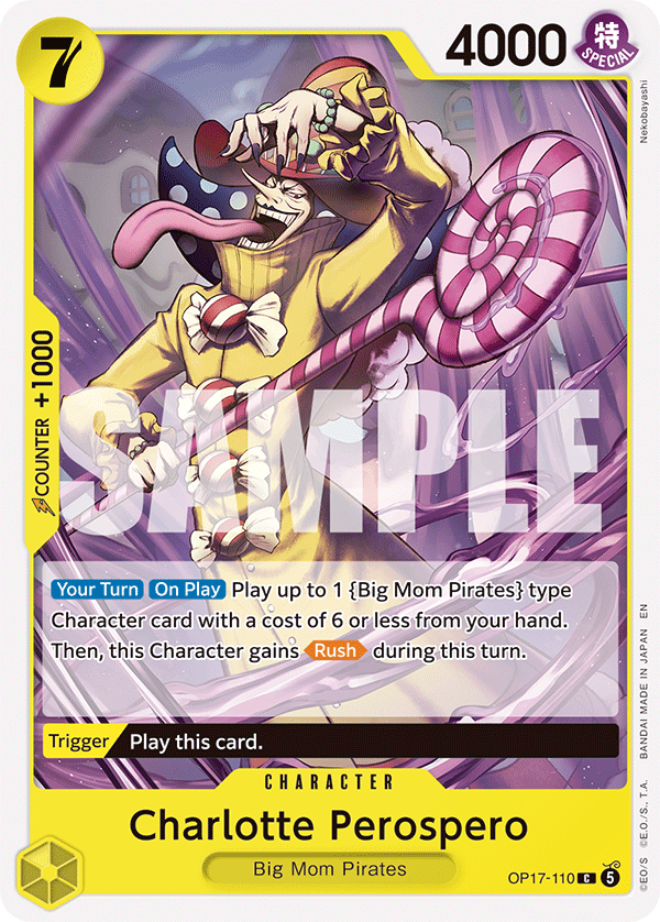 Charlotte Perospero One Piece card