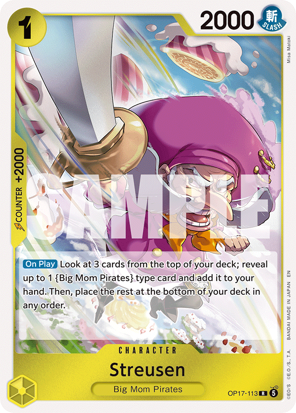 Streusen One Piece card