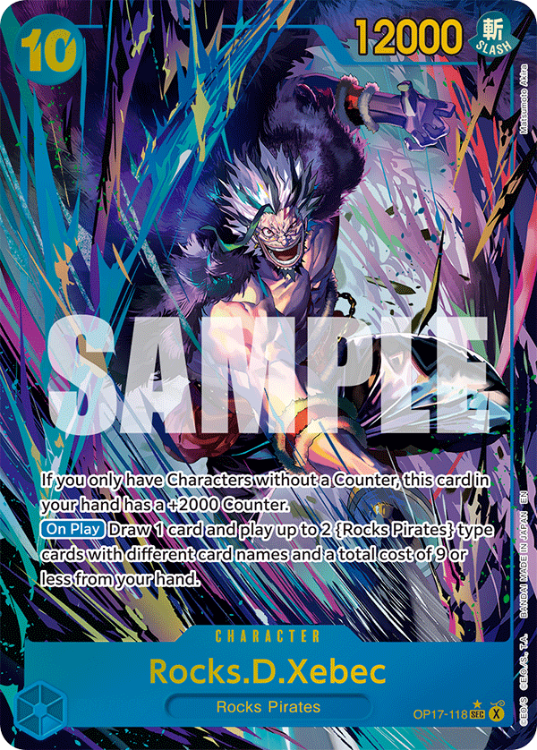 Rocks.D.Xebec One Piece card