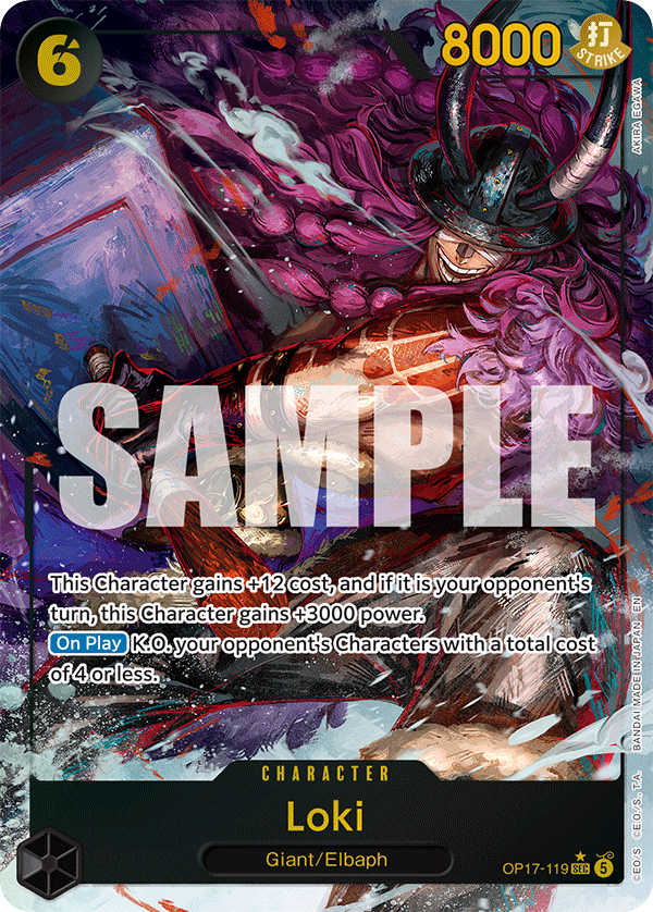 Loki One Piece card