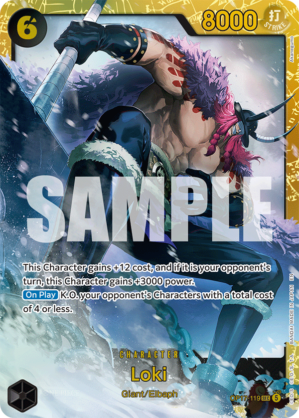 Loki One Piece card