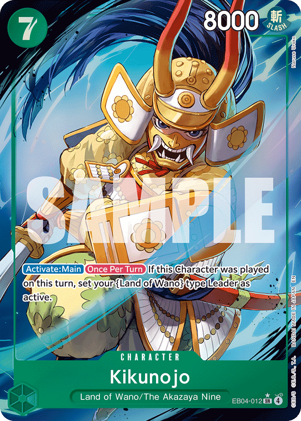 Kikunojo One Piece card