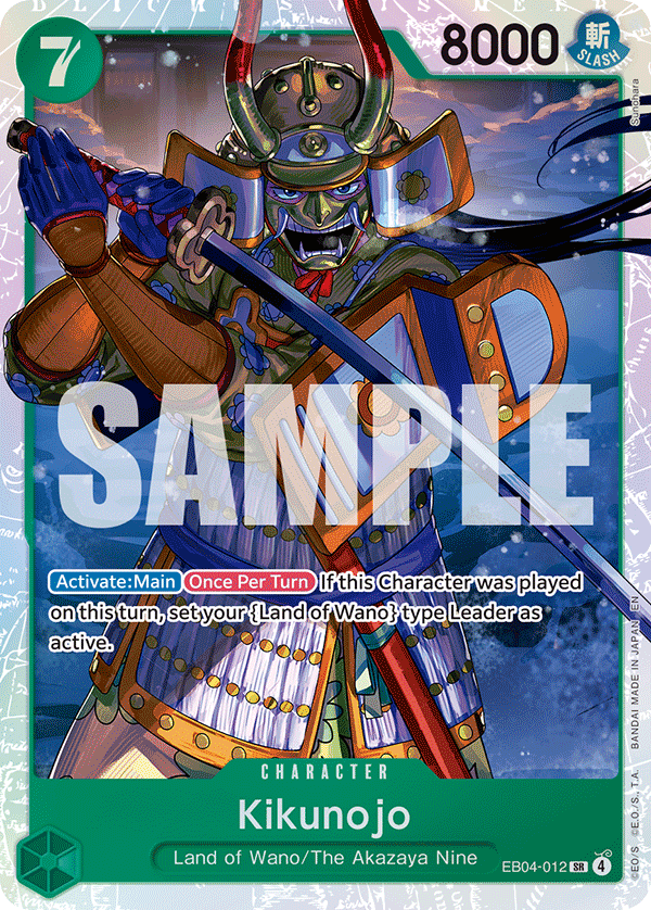 Kikunojo One Piece card