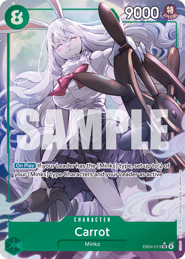 Carrot One Piece card