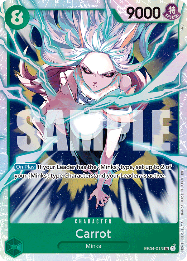 Carrot One Piece card