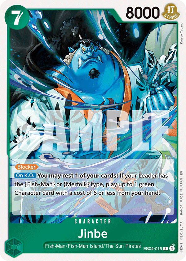 Jinbe One Piece card