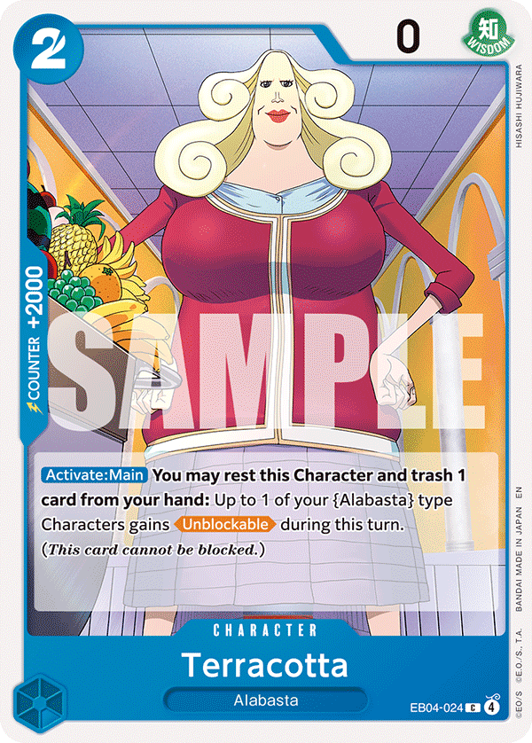 Terracotta One Piece card