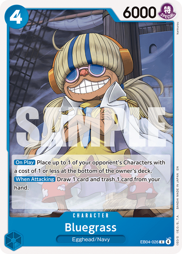 Bluegrass One Piece card