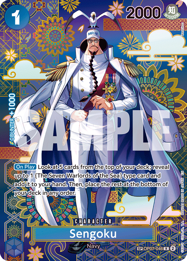 Sengoku One Piece card