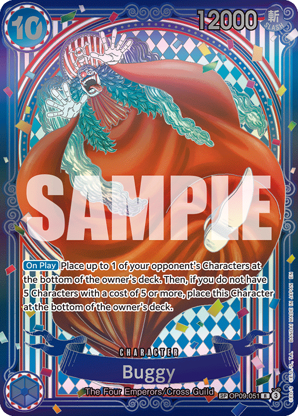 Buggy One Piece card