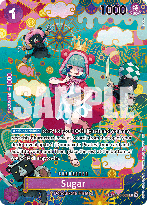 Sugar One Piece card