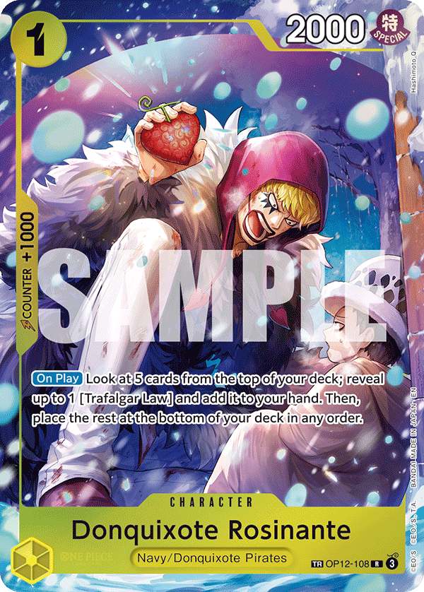 Donquixote Rosinante One Piece card