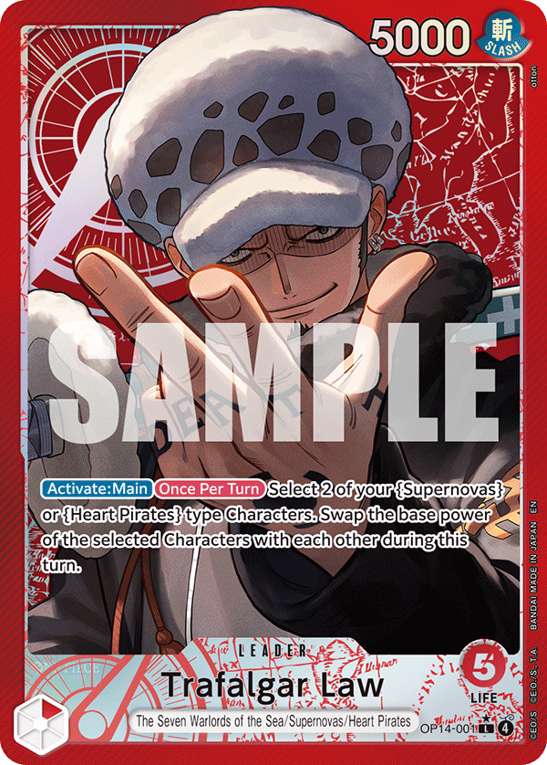 Trafalgar Law One Piece card